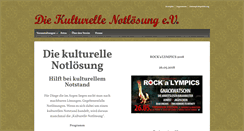 Desktop Screenshot of die-notloesung.de